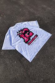 T-Shirt "4PLAYERS" Back 12 White/CamoPink - BASEDODICI®