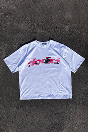 T-Shirt "4PLAYERS" Front DODICI White/CamoPink - BASEDODICI®