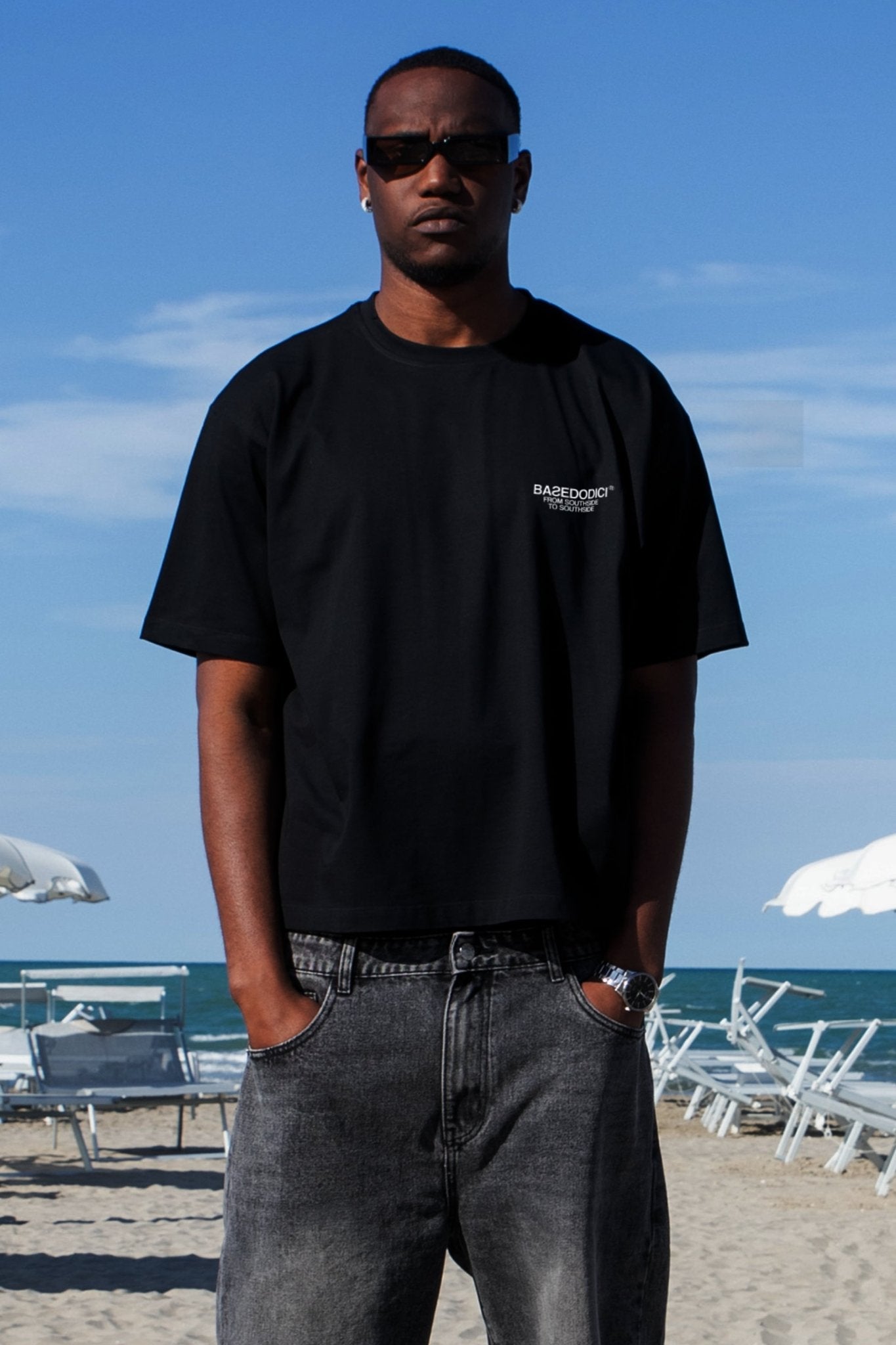 T-Shirt "AMMO" CHI'T'SAP Black/America - BASEDODICI®