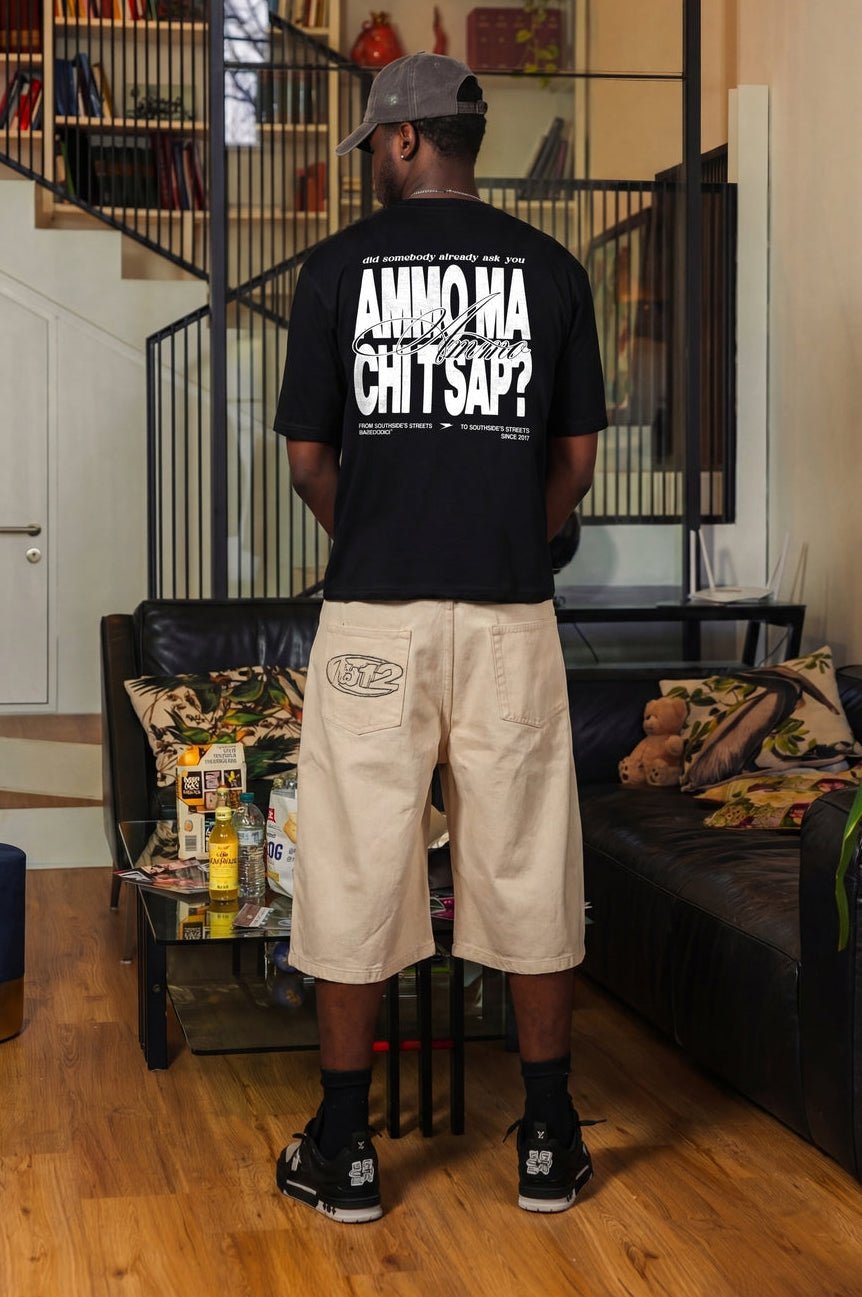 T-Shirt "AMMO" CHI'T'SAP Black/BasicScript - BASEDODICI®