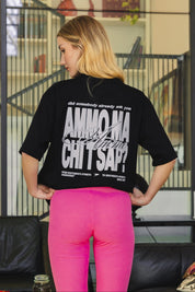 T-Shirt "AMMO" CHI'T'SAP Black/BasicScript - BASEDODICI®