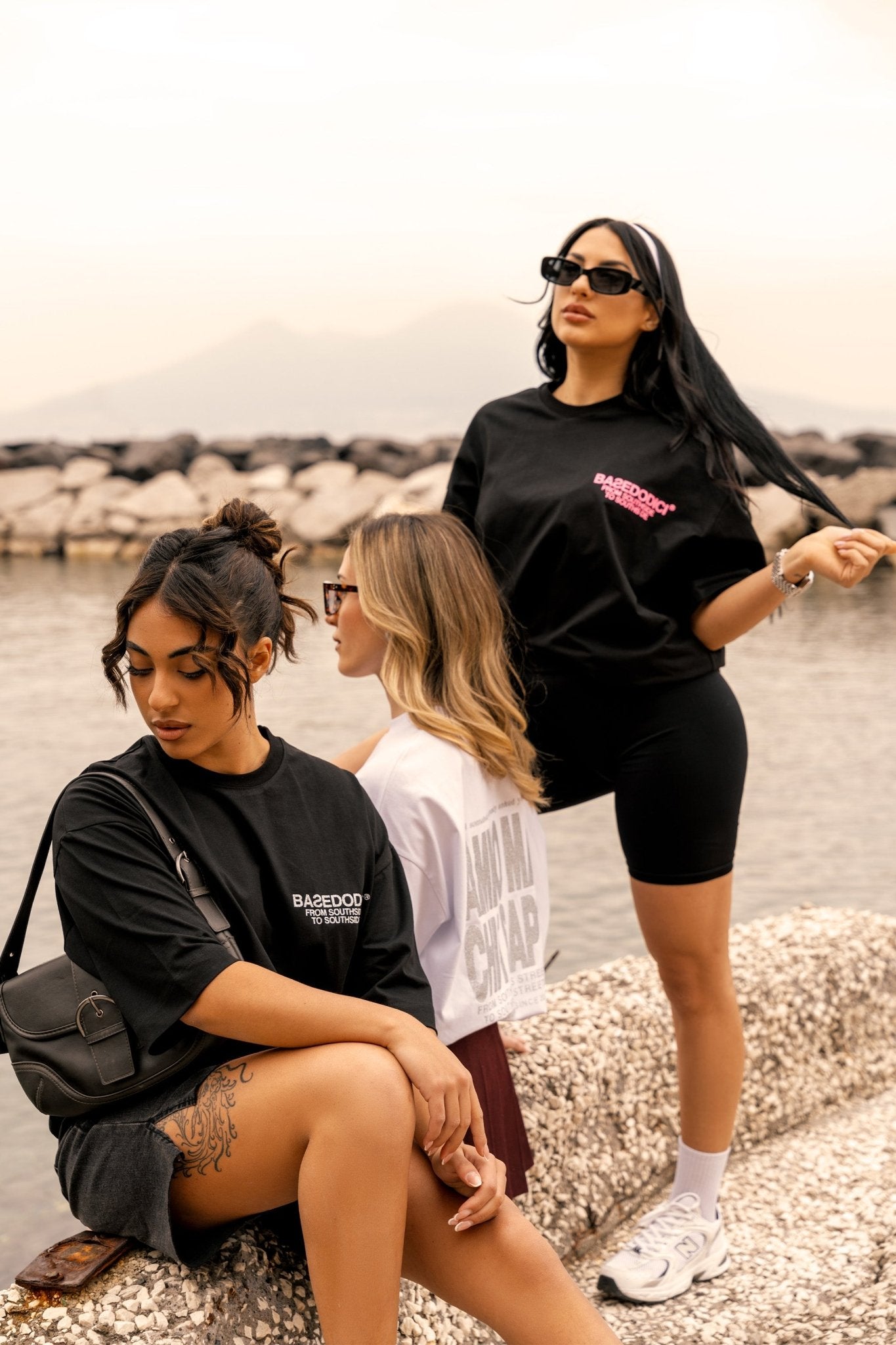 T-Shirt "AMMO" CHI'T'SAP Black/Camo Pink - BASEDODICI®