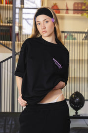 T-Shirt "AMMO" CHI'T'SAP Black/FurryPink - BASEDODICI®