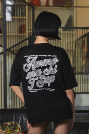 T-Shirt "AMMO" CHI'T'SAP Black/GlitterItalic - BASEDODICI®
