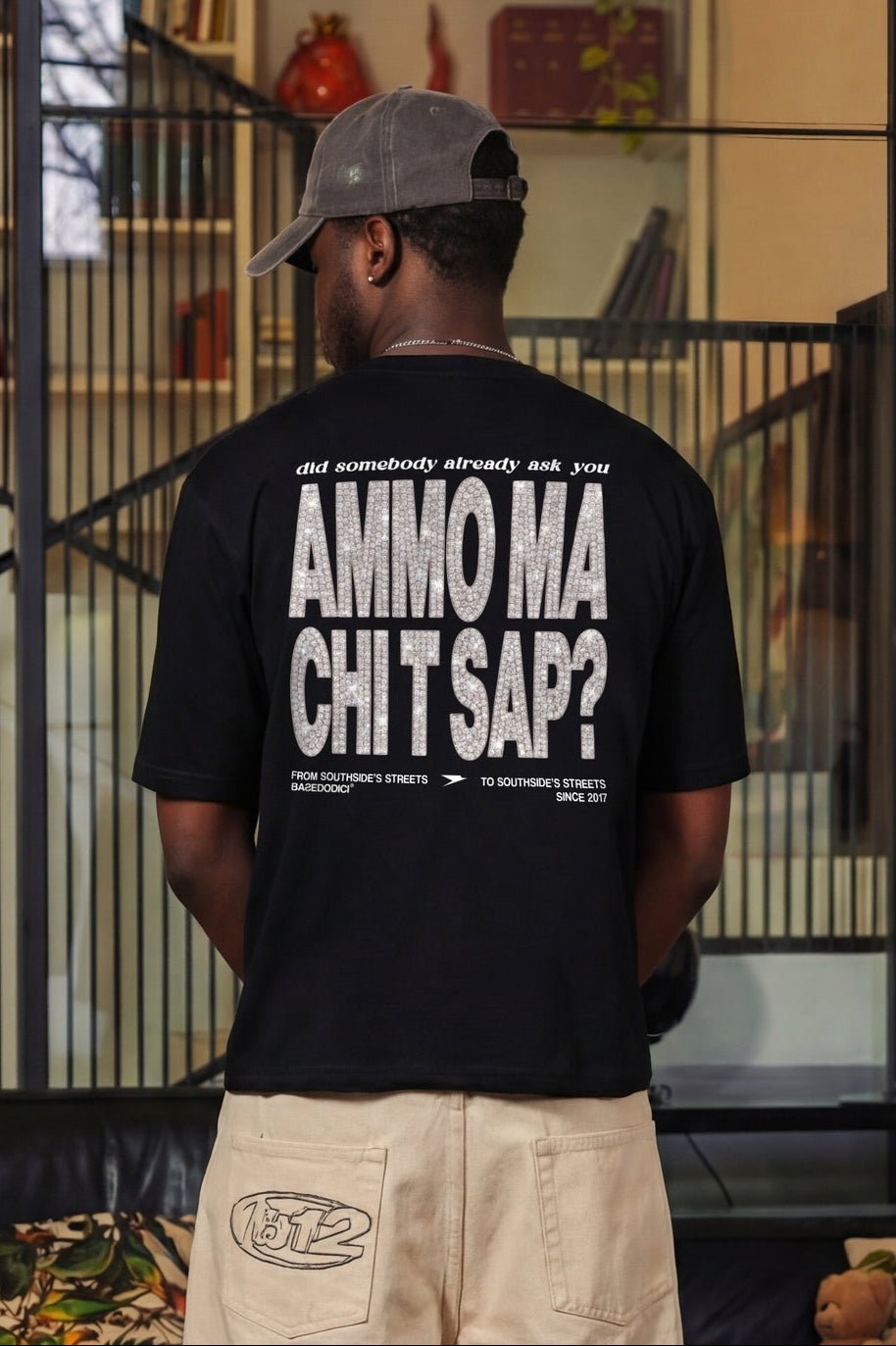 T-Shirt "AMMO" CHI'T'SAP Black/Grillz - BASEDODICI®