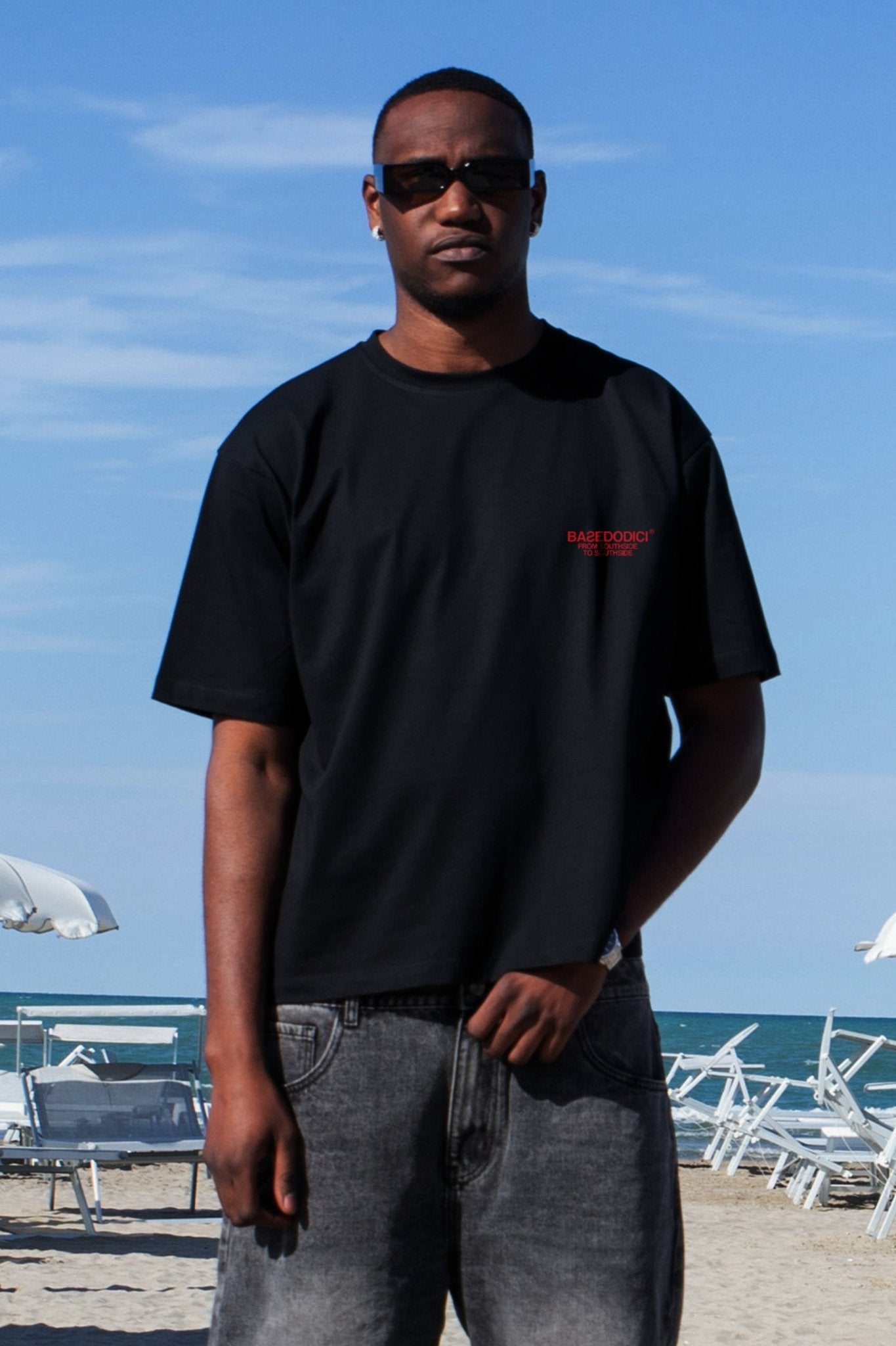 T-Shirt "AMMO" CHI'T'SAP Black/Red - BASEDODICI®