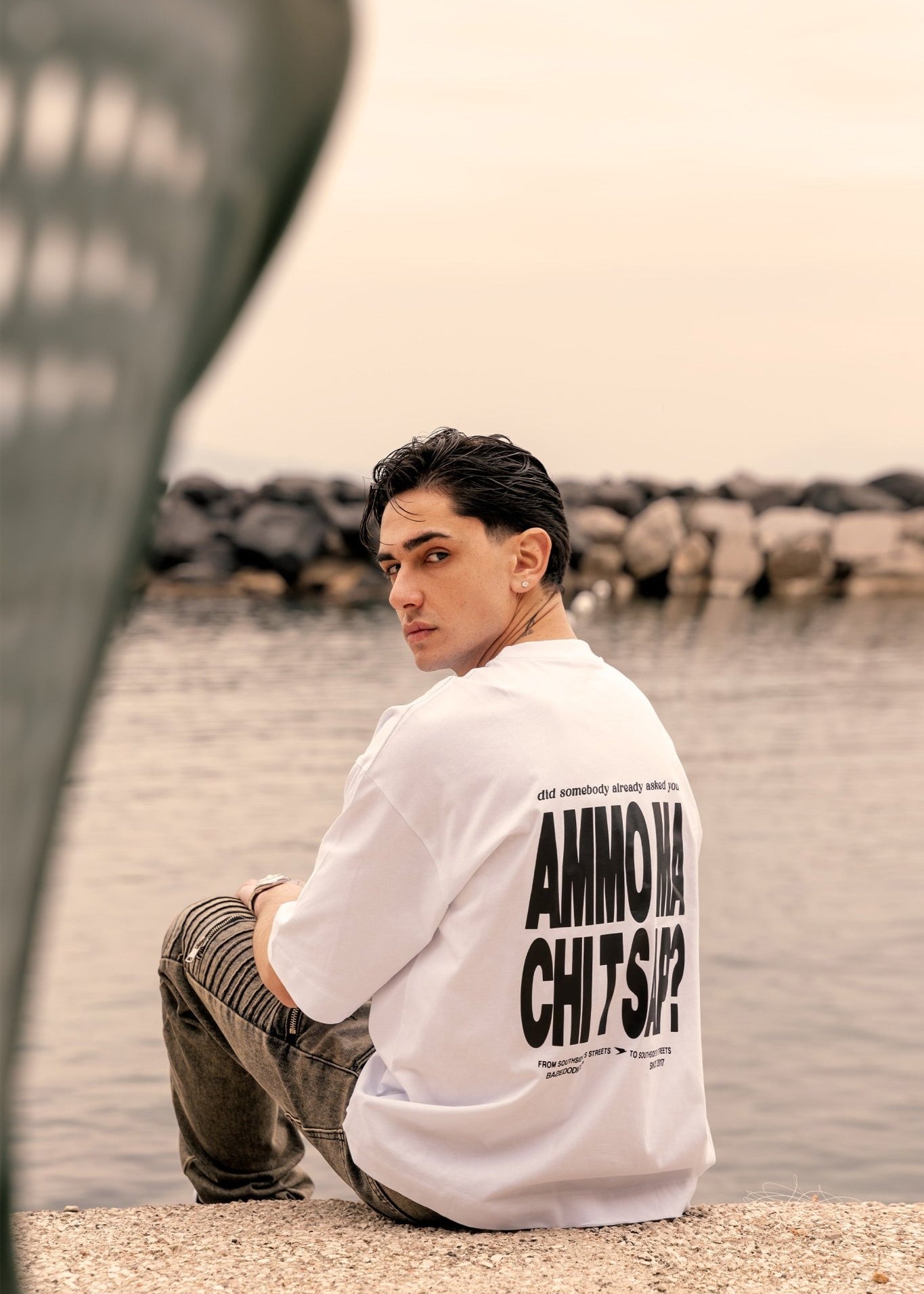 T-Shirt "AMMO" CHI'T'SAP White - BASEDODICI®
