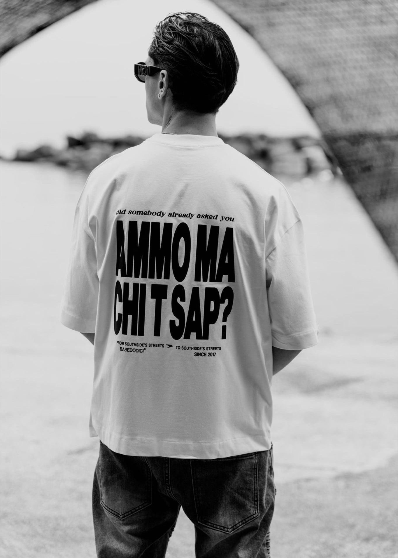 T-Shirt "AMMO" CHI'T'SAP White - BASEDODICI®