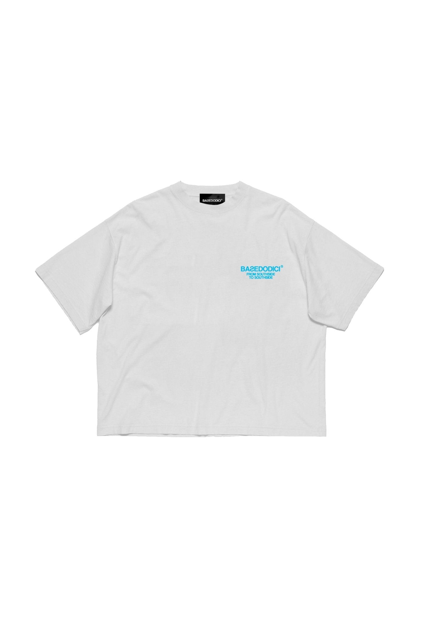 T-Shirt "AMMO" CHI'T'SAP White/Azure - BASEDODICI®