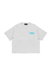 T-Shirt "AMMO" CHI'T'SAP White/Azure - BASEDODICI®