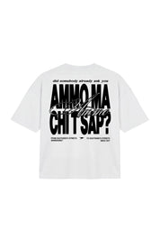 T-Shirt "AMMO" CHI'T'SAP White/BasicScript - BASEDODICI®