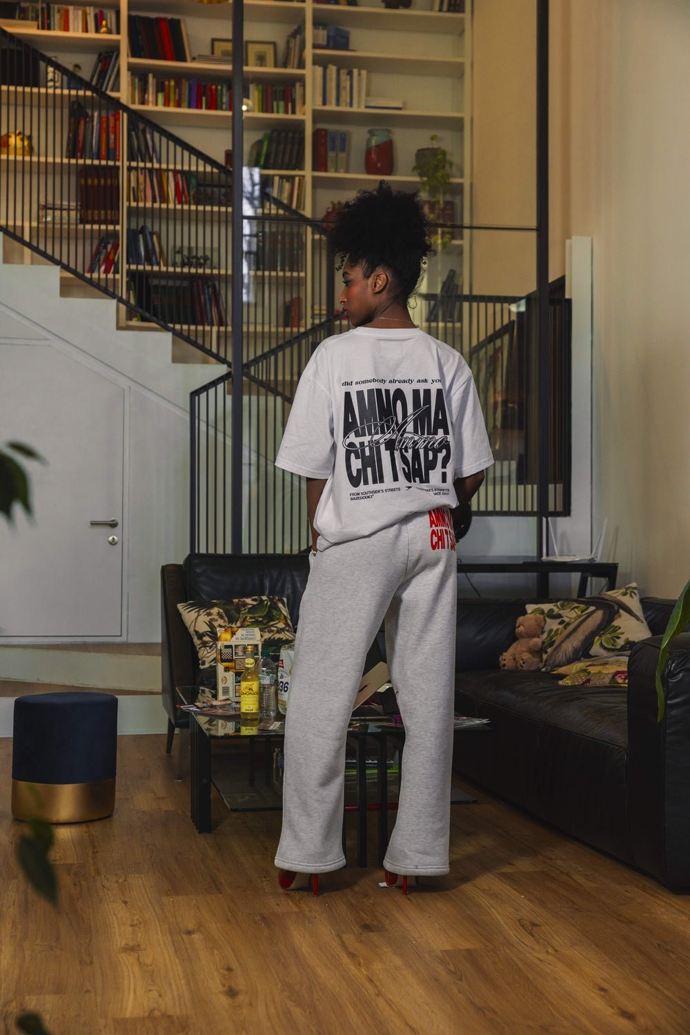 T-Shirt "AMMO" CHI'T'SAP White/BasicScript - BASEDODICI®
