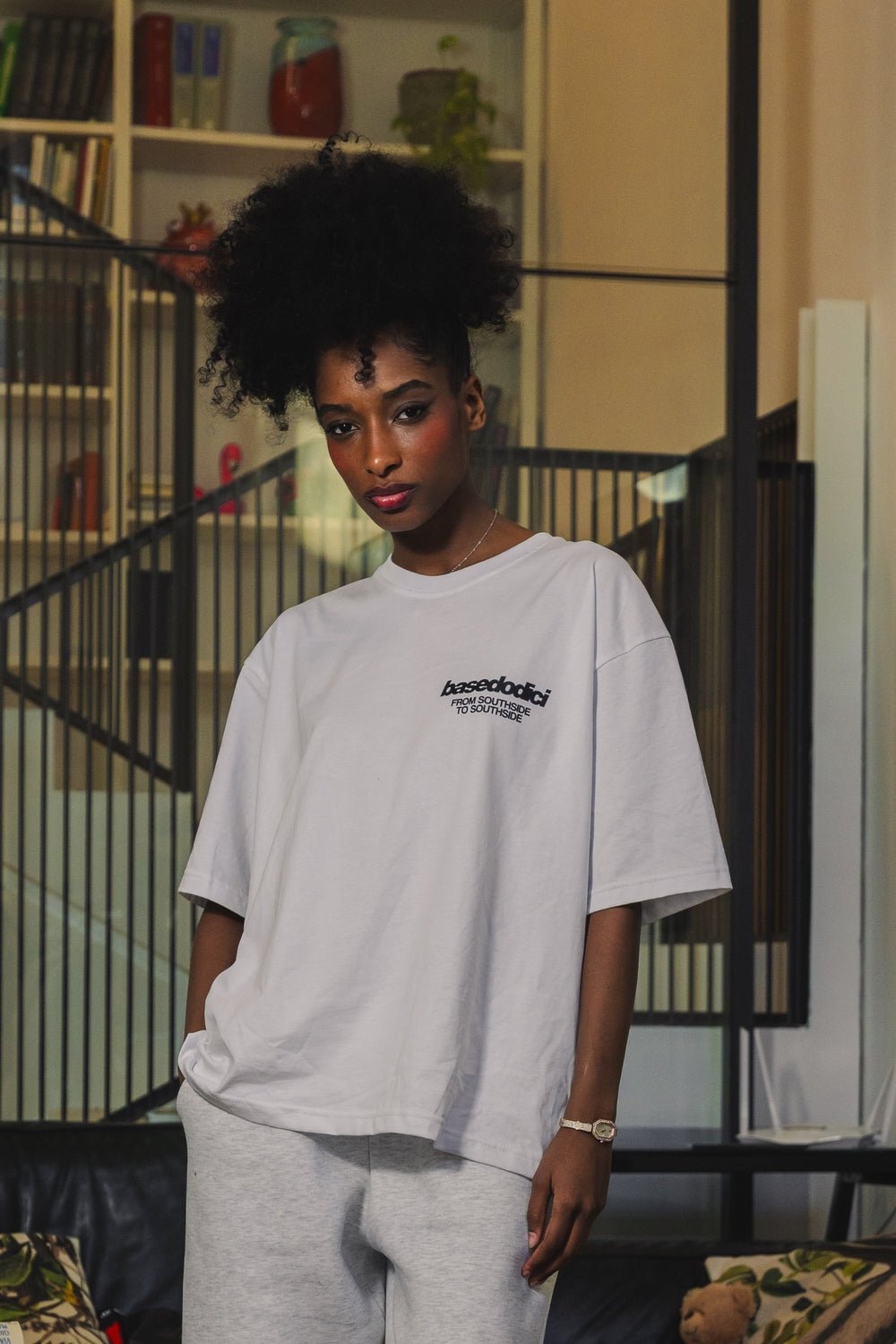 T-Shirt "AMMO" CHI'T'SAP White/BasicScript - BASEDODICI®