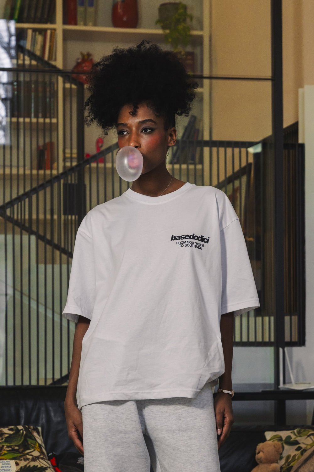 T-Shirt "AMMO" CHI'T'SAP White/BasicScript - BASEDODICI®