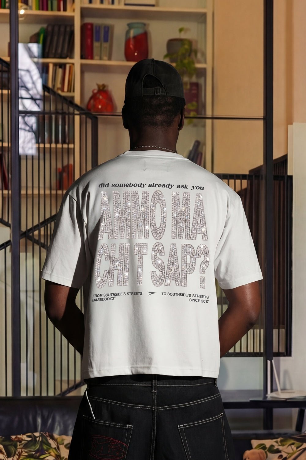 T-Shirt "AMMO" CHI'T'SAP White/Grillz - BASEDODICI®