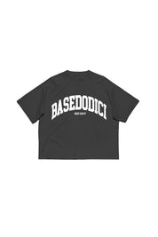 T-Shirt “COMFY” ArcLogo Black - BASEDODICI®