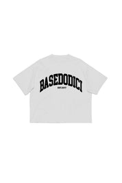 T-Shirt “COMFY” ArcLogo White - BASEDODICI®
