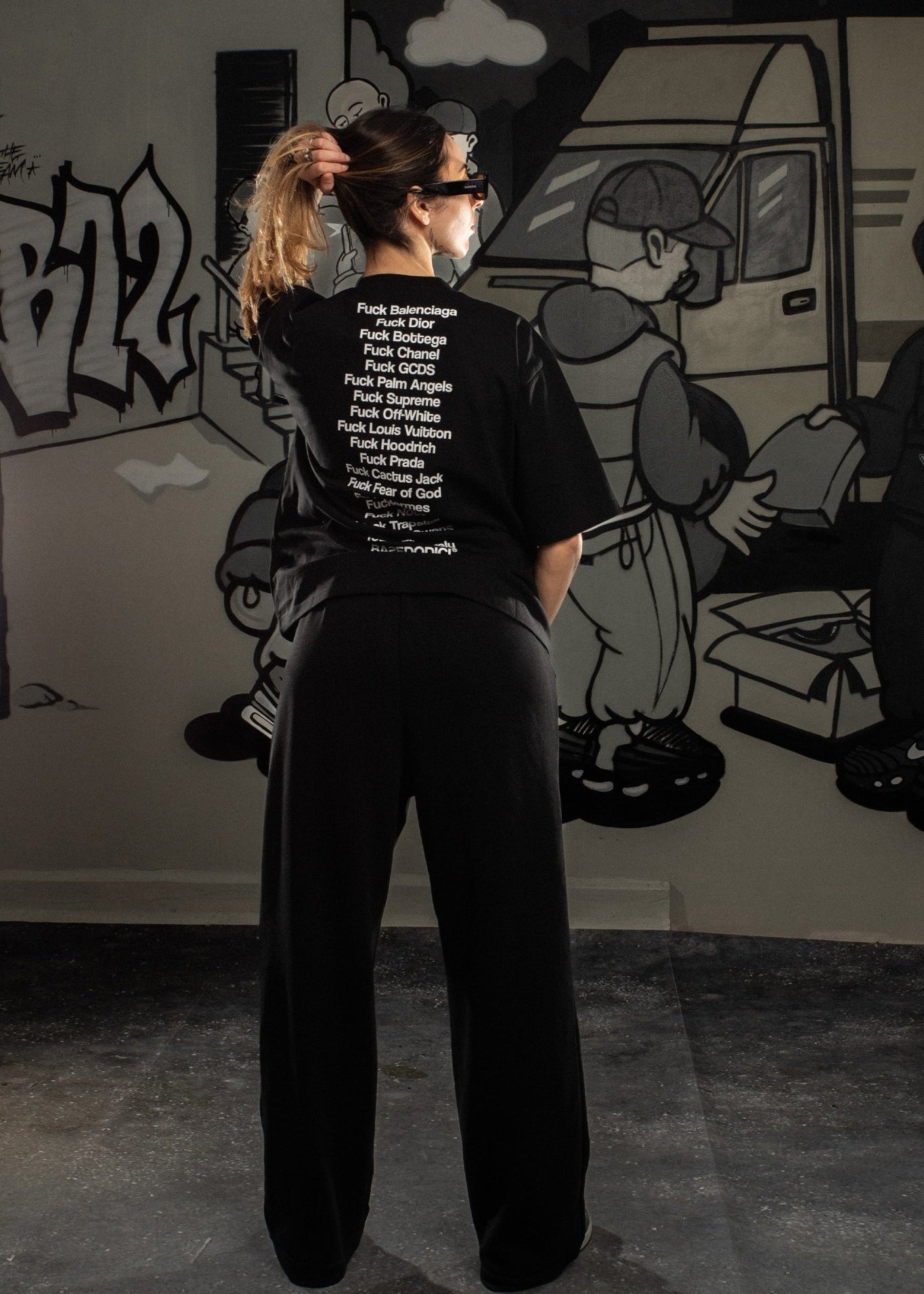 T-Shirt “COMFY” FCK Black - BASEDODICI®