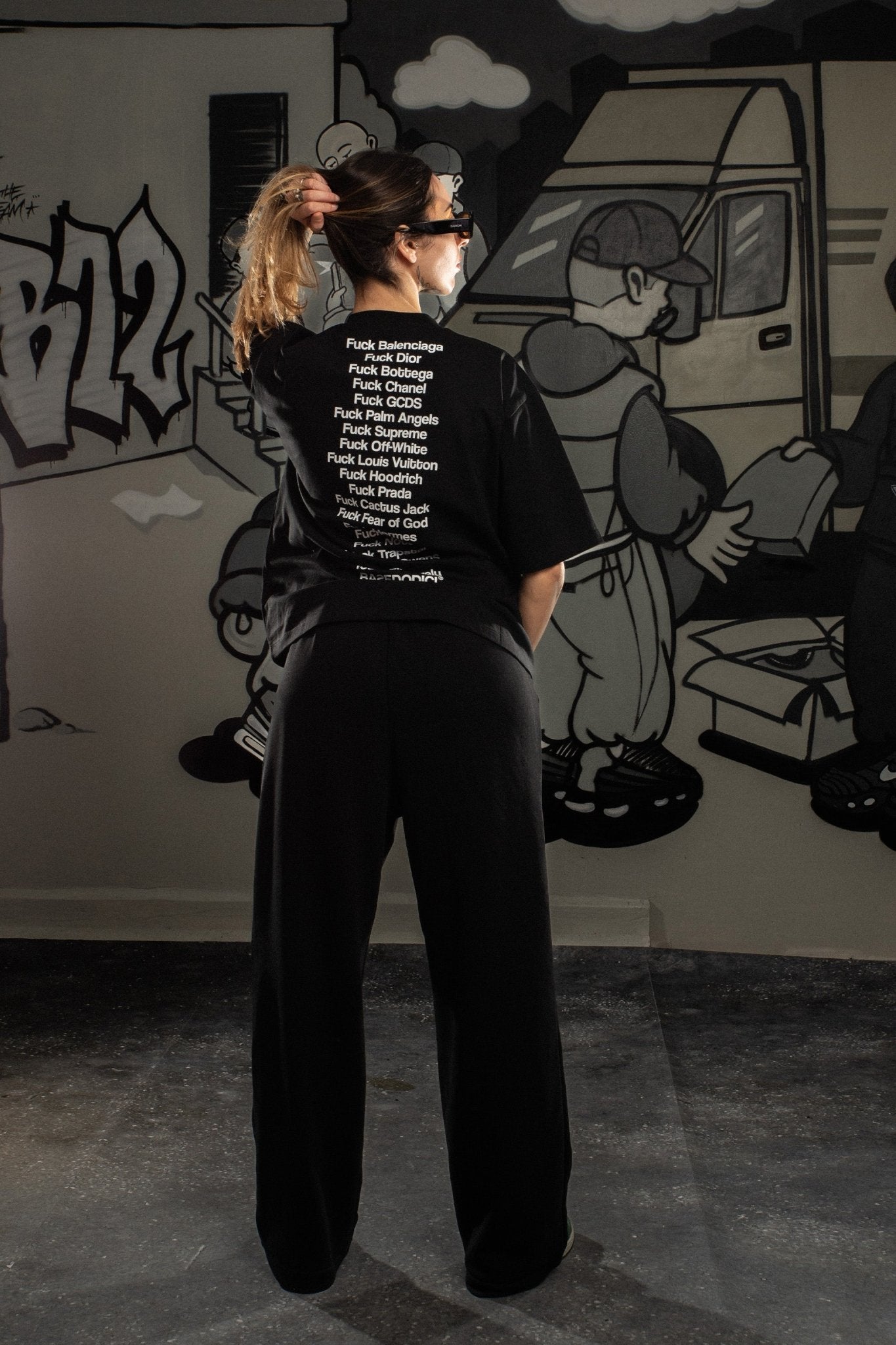 T-Shirt “COMFY” FCK Black - BASEDODICI®