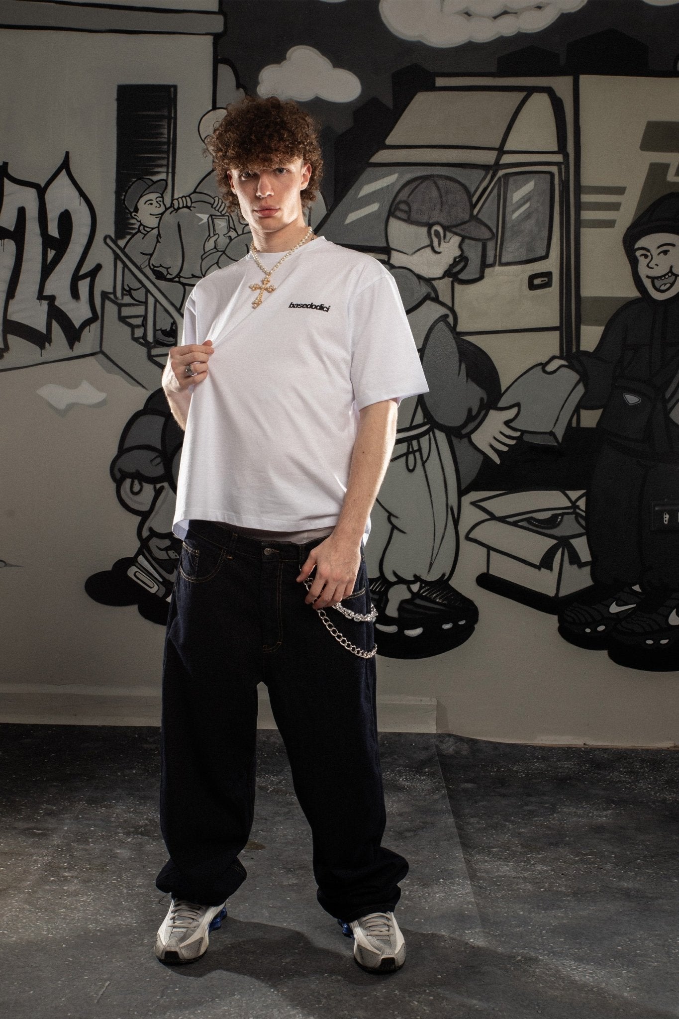 T-Shirt “COMFY” FCK White - BASEDODICI®