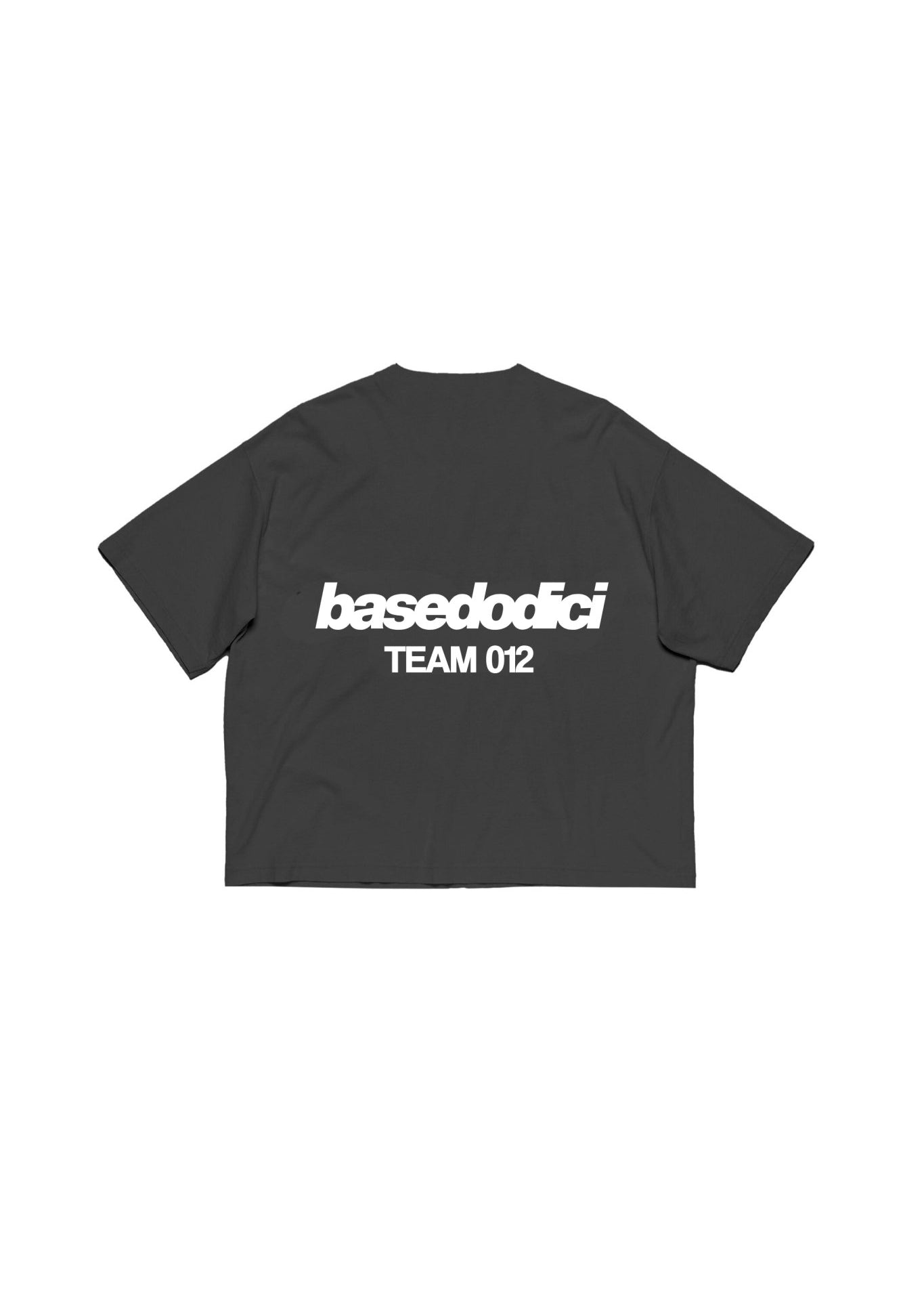 T-Shirt "COMFY" Team012 Black - BASEDODICI®