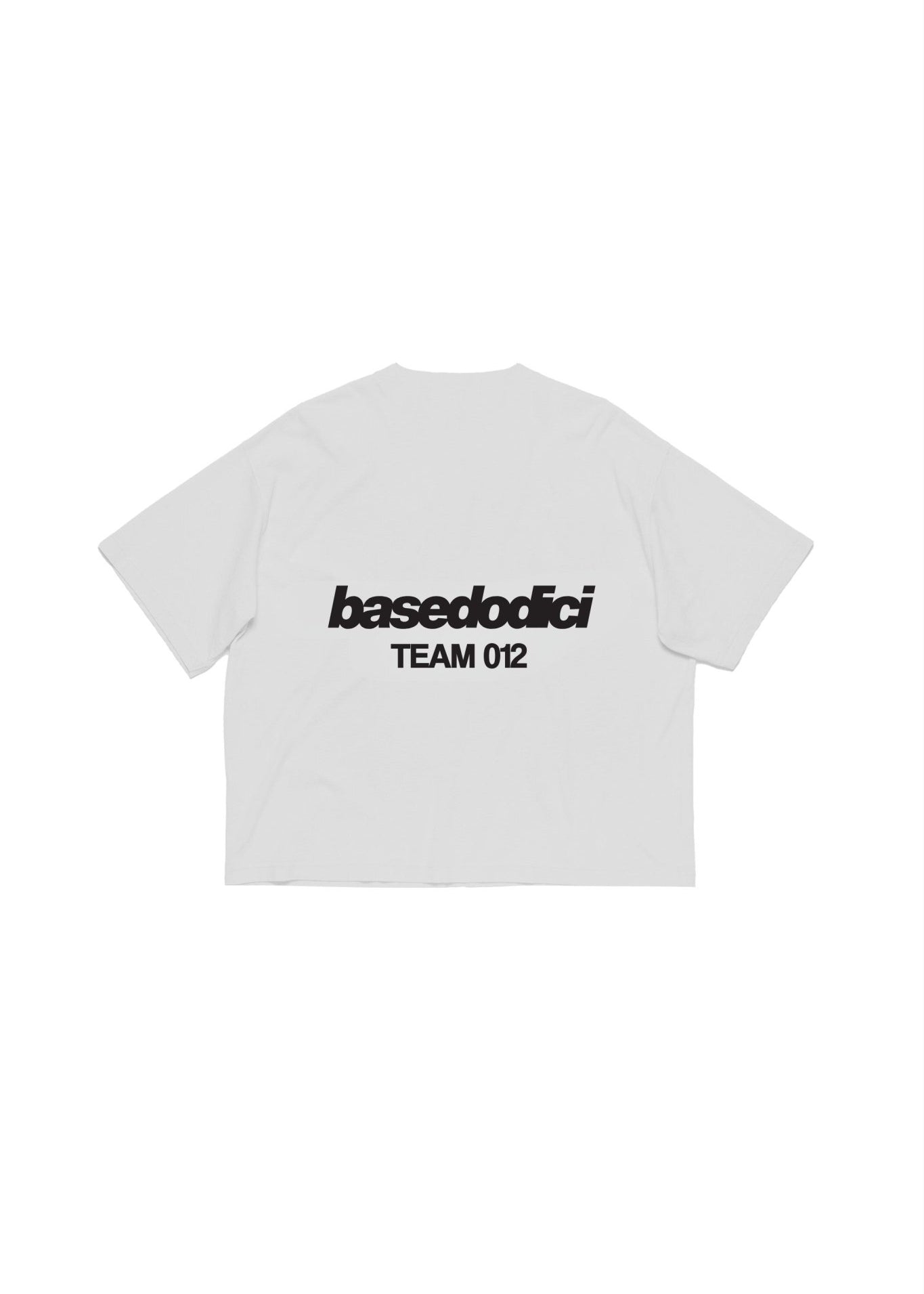 T-Shirt "COMFY" Team012 White - BASEDODICI®