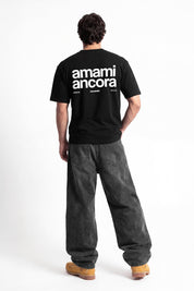 T-Shirt "COPY&PASTE" AmamiAncora Black/White - BASEDODICI®