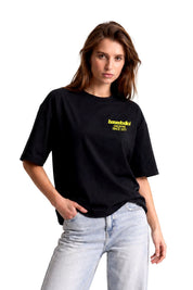 T-Shirt "COPY&PASTE" AmamiAncora Black/Yellow - BASEDODICI®