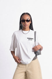 T-Shirt "COPY&PASTE" AmamiAncora White/Black - BASEDODICI®