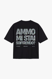 T-Shirt "COPY&PASTE" MiStaiSoffrendo Black/Grillz - BASEDODICI®