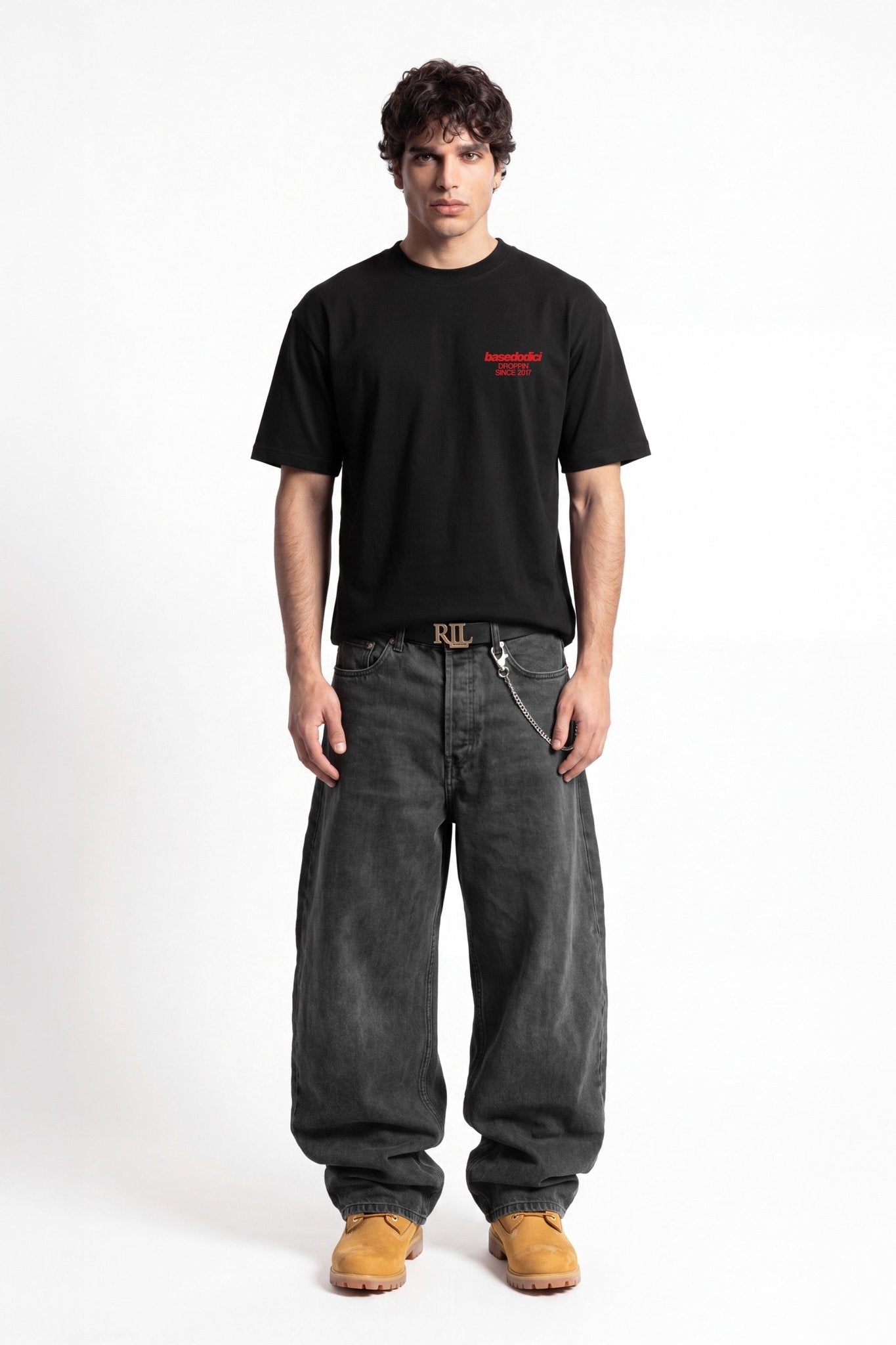 T-Shirt "COPY&PASTE" MiStaiSoffrendo Black/Red - BASEDODICI®