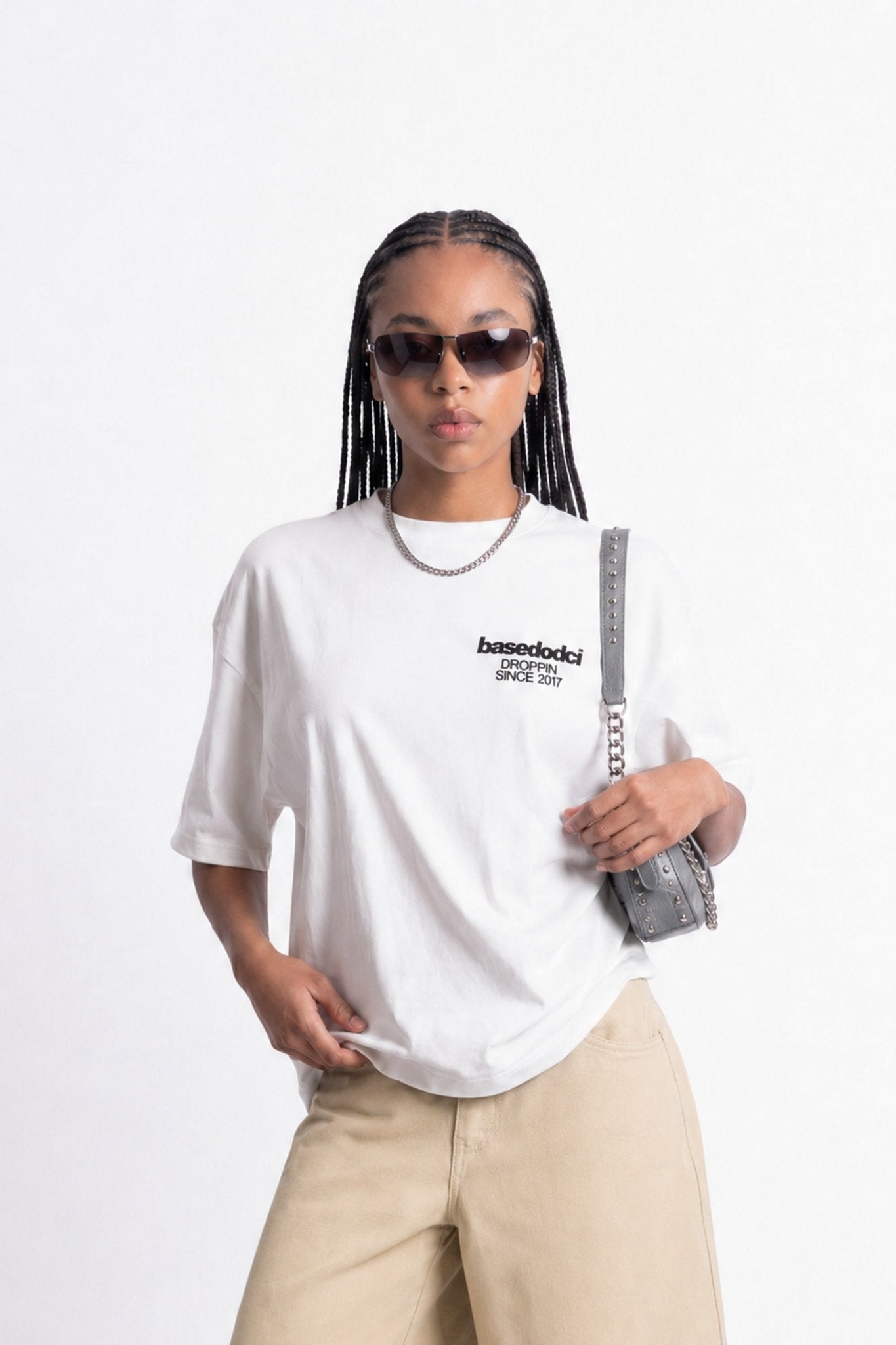 T-Shirt "COPY&PASTE" MiStaiSoffrendo White/Black - BASEDODICI®