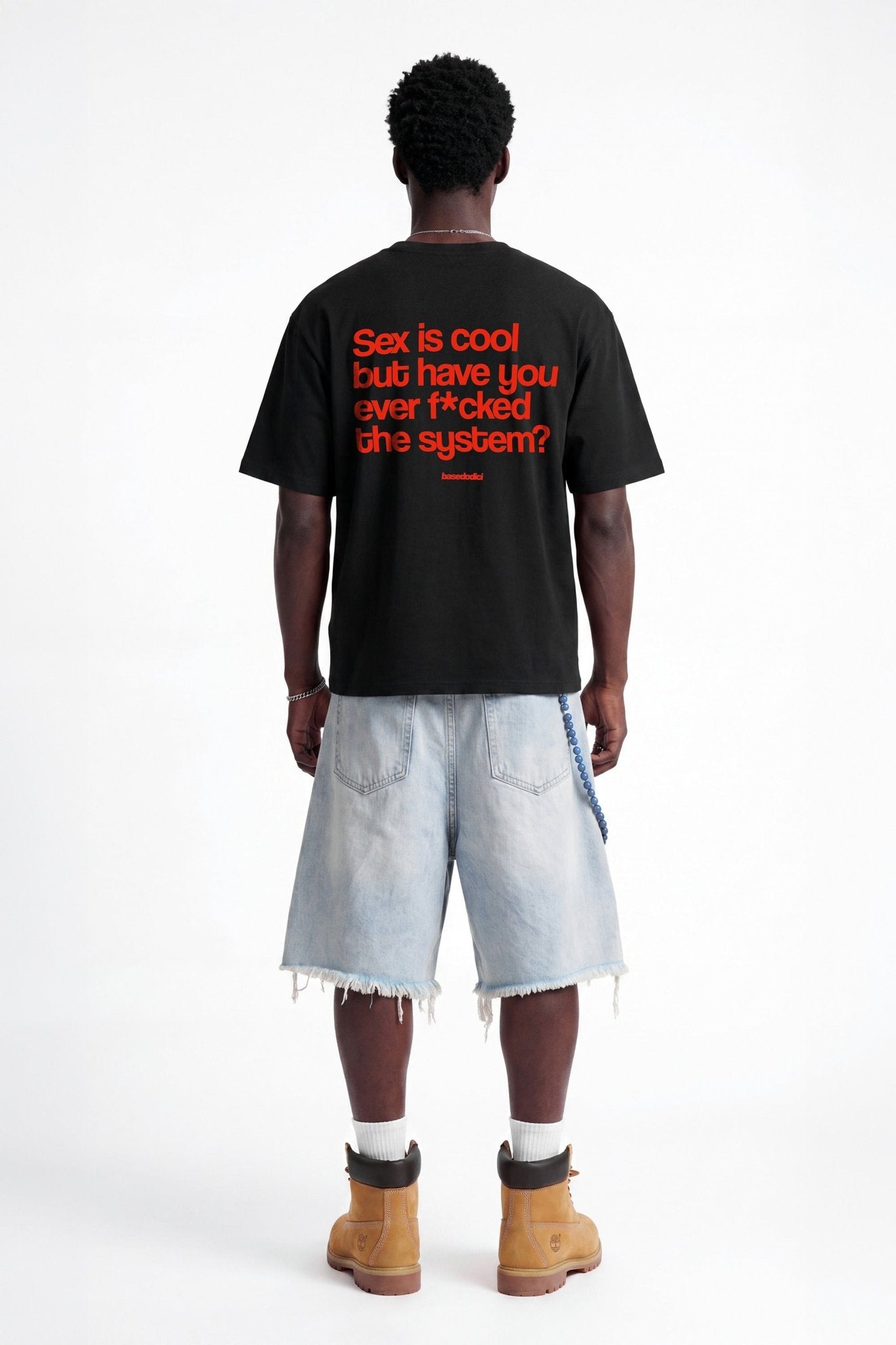 T-Shirt "COPY&PASTE" SexIsCool Black/Red - BASEDODICI®