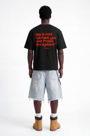 T-Shirt "COPY&PASTE" SexIsCool Black/Red - BASEDODICI®