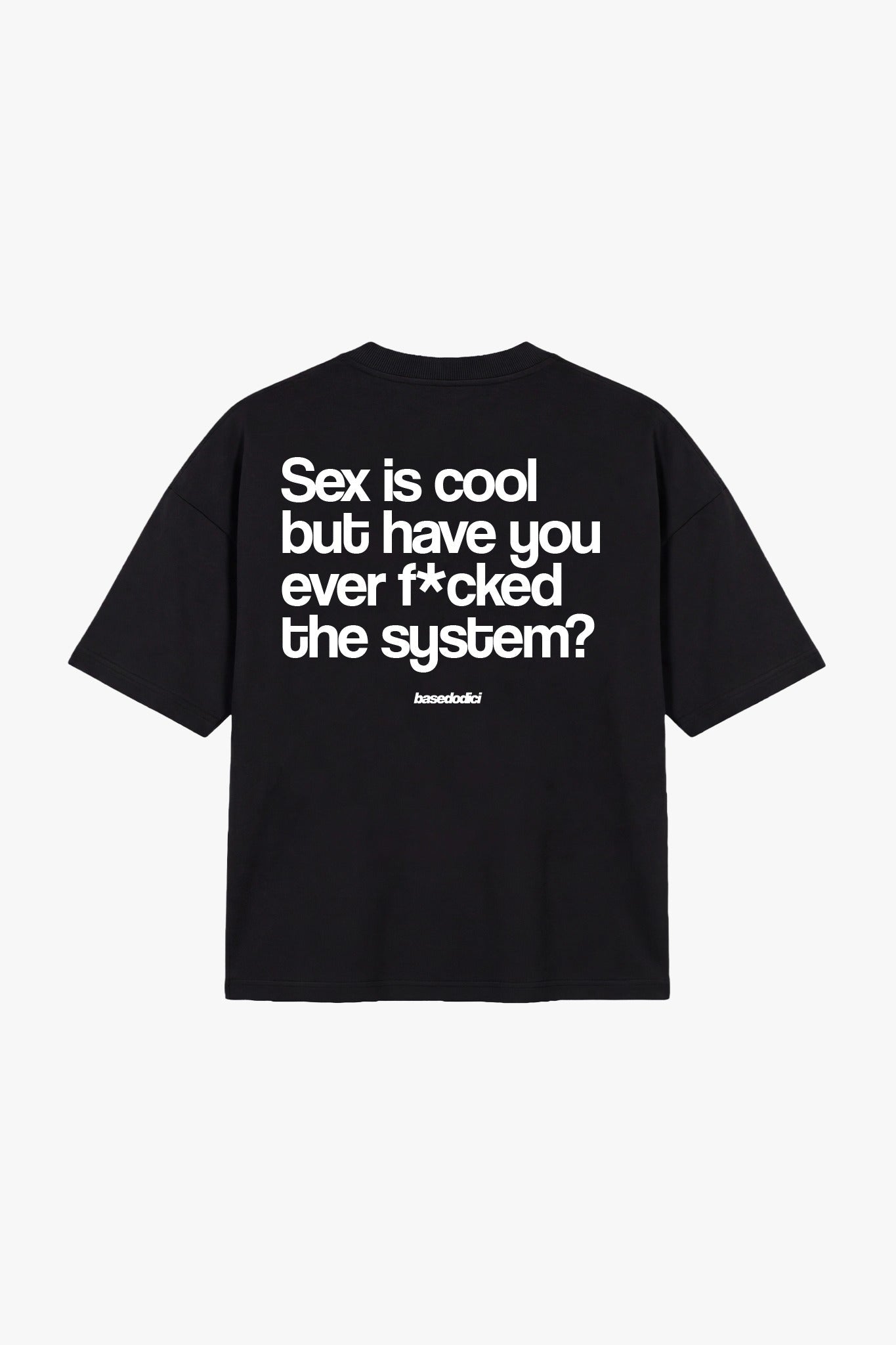 T-Shirt "COPY&PASTE" SexIsCool Black/White - BASEDODICI®