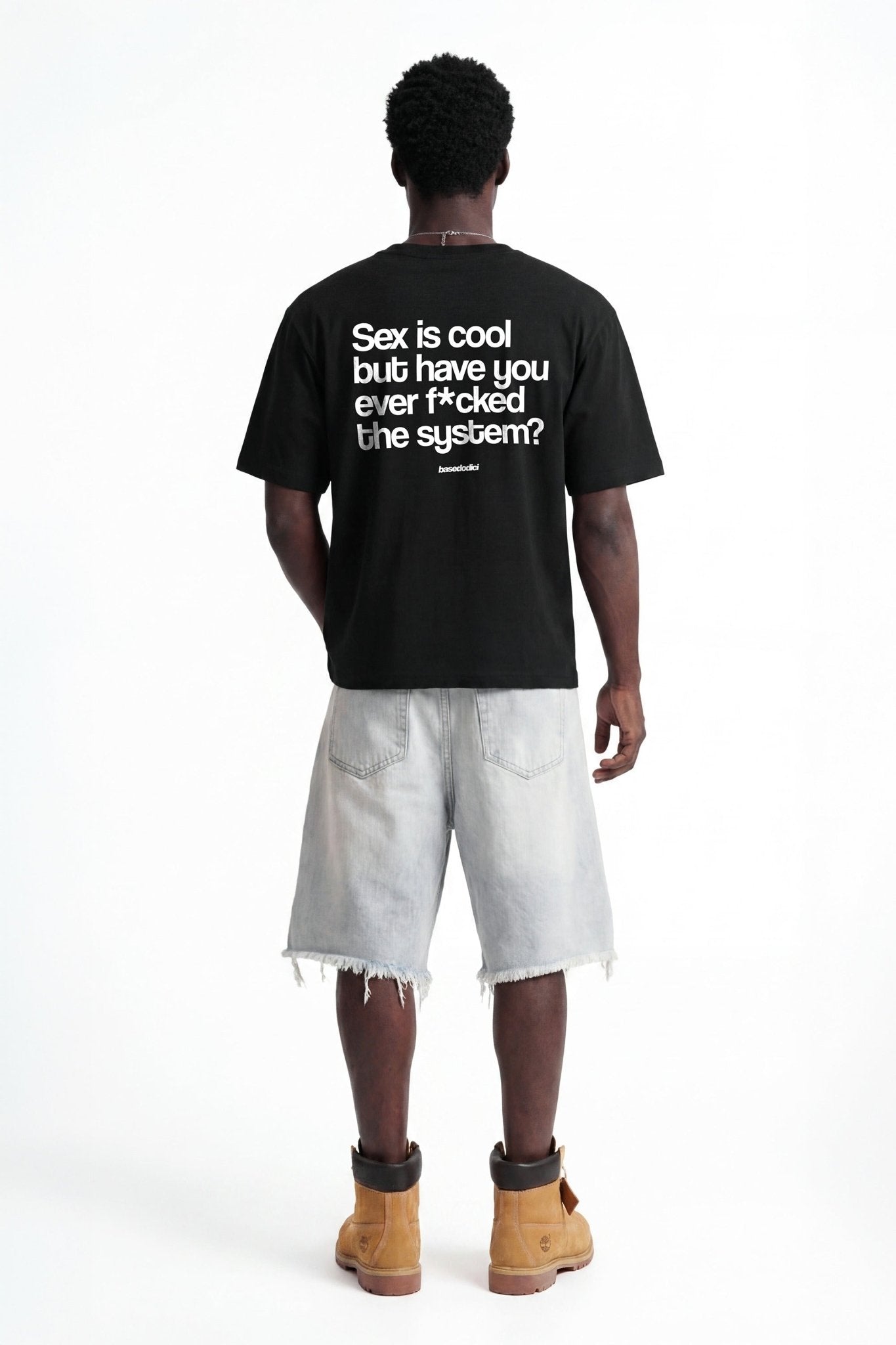 T-Shirt "COPY&PASTE" SexIsCool Black/White - BASEDODICI®