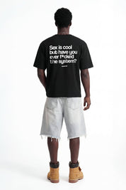 T-Shirt "COPY&PASTE" SexIsCool Black/White - BASEDODICI®