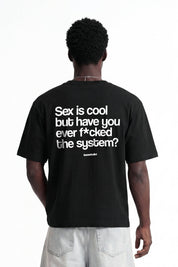 T-Shirt "COPY&PASTE" SexIsCool Black/White - BASEDODICI®