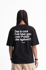 T-Shirt "COPY&PASTE" SexIsCool Black/White - BASEDODICI®
