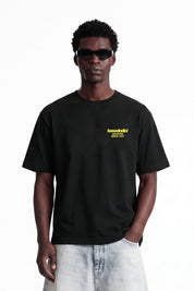 T-Shirt "COPY&PASTE" SexIsCool Black/Yellow - BASEDODICI®