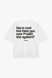 T-Shirt "COPY&PASTE" SexIsCool White/Black - BASEDODICI®