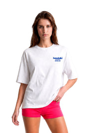 T-Shirt "COPY&PASTE" SexIsCool White/Blue - BASEDODICI®