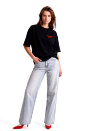 T-Shirt "COPY&PASTE" TiAmoVenerdì Black/Red - BASEDODICI®