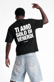 T-Shirt "COPY&PASTE" TiAmoVenerdì Black/White - BASEDODICI®