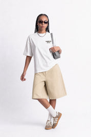 T-Shirt "COPY&PASTE" TiAmoVenerdì White/Animalier - BASEDODICI®