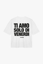 T-Shirt "COPY&PASTE" TiAmoVenerdì White/Black - BASEDODICI®