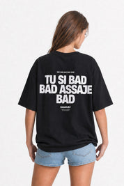T-Shirt "COPY&PASTE" TU SI BAD BAD Black/White - BASEDODICI®