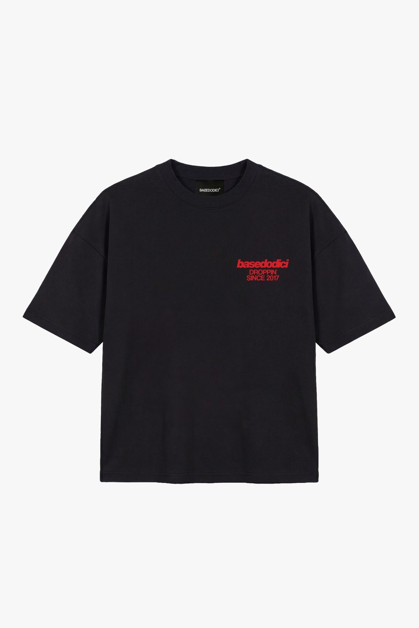 T-Shirt "COPY&PASTE" TuttiCopioni Black/Red - BASEDODICI®
