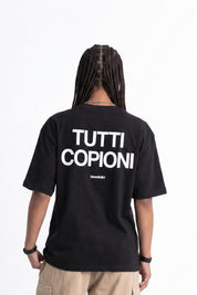 T-Shirt "COPY&PASTE" TuttiCopioni Black/White - BASEDODICI®