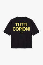 T-Shirt "COPY&PASTE" TuttiCopioni Black/Yellow - BASEDODICI®